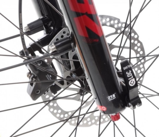 hamulce hydrauliczne w rowerze elektrycznym haibike trekking 5 high